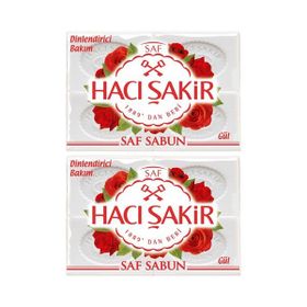 Hacı Şakir Gül 2x600 gr Saf Sabun