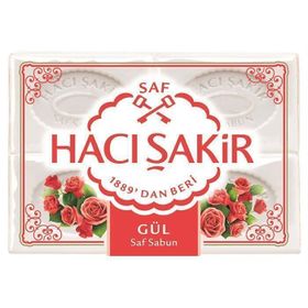 Hacı Şakir Gül 4'lü 600 gr Banyo Sabunu