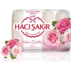 Hacı Şakir Gül 4x70gr Güzellik Sabunu