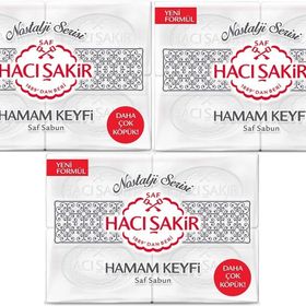 Hacı Şakir Hamam Keyfi 3 Adet 4x200 gr Banyo Sabunu