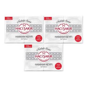 Hacı Şakir Hamam Keyfi 3 Adet 4x200 gr Banyo Sabunu