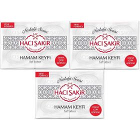 Hacı Şakir Hamam Keyfi 3 Adet 4x200 gr Banyo Sabunu