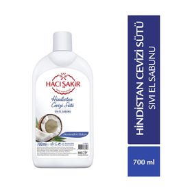 Hacı Şakir Hindistan Cevizi Sütü 700 ml Sıvı El Sabunu