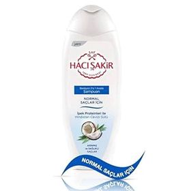 Hacı Şakir Hindistan Cevizli 2 in 1 3x500 ml Şampuan