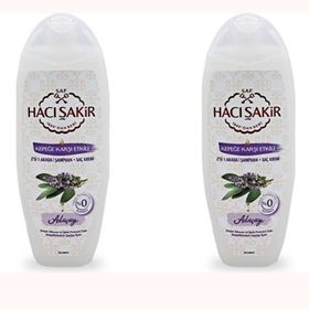 Hacı Şakir Kepekli Saçlar İçin Adaçayı İçeren 2x500 ml Şampuan