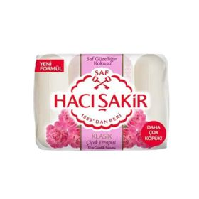 Hacı Şakir Klasik Çiçek Terapisi 4x70 gr El ve Güzellik Sabunu