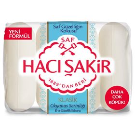 Hacı Şakir Klasik Okyanus Ferahlığı 4x70 gr Banyo Sabunu
