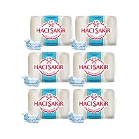 Hacı Şakir Klasik Okyanus Serinliği 4x70 gr 6 Adet Güzellik Sabunu