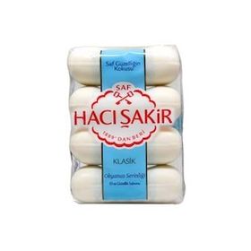 Hacı Şakir Klasik Okyanus Serinliği 4x70 gr Güzellik Sabunu