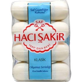 Hacı Şakir Klasik Okyanus Serinliği 4x70 gr Güzellik Sabunu