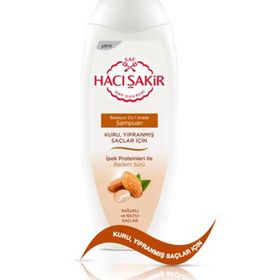 Hacı Şakir Kuru Ve Yıpranmış Saçlar İçin Badem Özlü 500 ml Şampuan