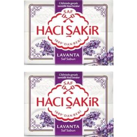 Hacı Şakir Lavanta 2 Adet 600 gr Banyo Sabunu
