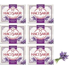 Hacı Şakir Lavanta 6x600 gr Banyo Sabunu