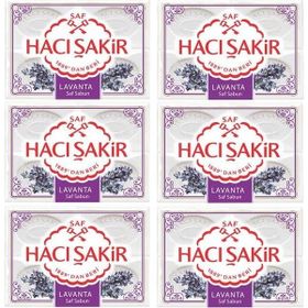 Hacı Şakir Lavanta 6x600 gr Sabun