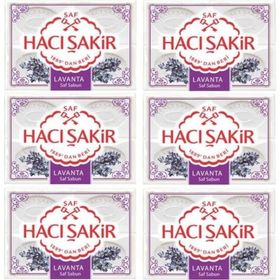 Hacı Şakir Lavanta 6x600 gr Sabun