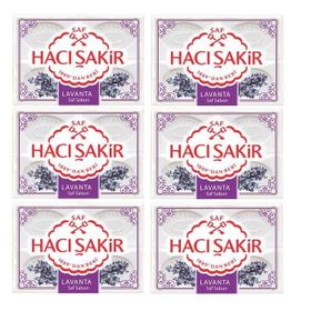 Hacı Şakir Lavanta 6x600 gr Sabun