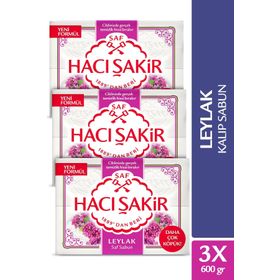 Hacı Şakir Leylak 3x600 gr Kalıp Sabun