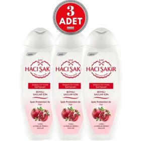 Hacı Şakir Nar 3x500 ml Şampuan