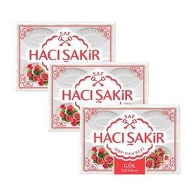 Hacı Şakir Saf Gül 3 Adet 4x150 gr Kalıp Sabun