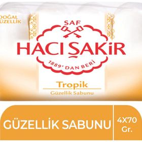 Hacı Şakir Tropik 4x70 gr Güzelik Sabunu