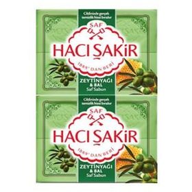 Hacı Şakir Zeytinyağı Bal 2x 600 gr Banyo Sabunu