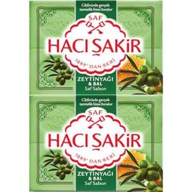 Hacı Şakir Zeytinyağı Bal 2x 600 gr Banyo Sabunu