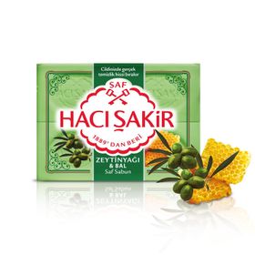 Hacı Şakir Zeytinyağı-Bal 4x150 gr Çoklu Paket Kalıp Sabun