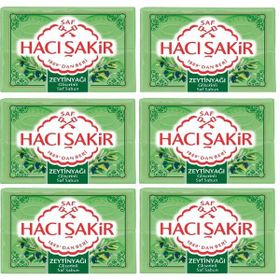 Hacı Şakir Zeytinyağı Bal 6x600 gr Banyo Sabunu