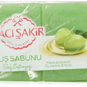 Hacı Şakir Zeytinyağı Gliserinli Saf Zeytinyağı 4 Adet Duş Sabunu