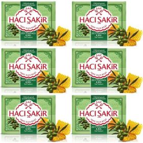 Hacı Şakir Zeytinyağı ve Bal 6x4x150 gr Saf Kalıp Sabun