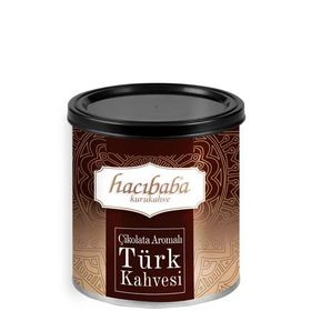 Hacıbaba Çikolata Aromalı 100 gr Teneke Türk Kahvesi