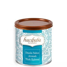 Hacıbaba Damla Sakızı Aromalı 100 gr Teneke Türk Kahvesi