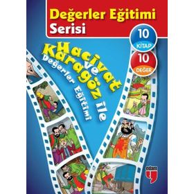 Hacivat ve Karagözle ile Değerler Eğitimi 10 Kitap Takım - Elif Akardaş