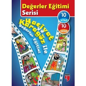 Hacivat ve Karagözle ile Değerler Eğitimi 10 Kitap Takım - Elif Akardaş