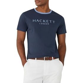 Hackett London HM500797 Heritage Classic Tee Lacivert Erkek T-shirt