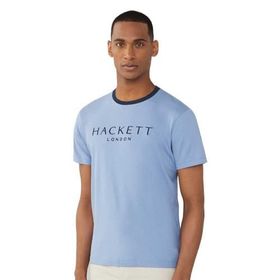 Hackett London HM500797 Heritage Classic Tee Mavi Erkek T-shirt