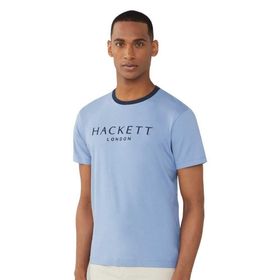 Hackett London HM500797 Heritage Classic Tee Mavi Erkek T-shirt