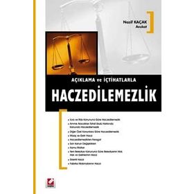 HACZEDILEMEZLIK - NAZIF KAÇAK