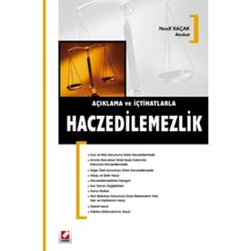 HACZEDILEMEZLIK - NAZIF KAÇAK