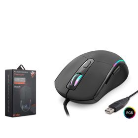 Hadron G340 Destroyer 6400DPI RGB Ledli 1.50 mt USB Kablolu Siyah Oyuncu Mouse