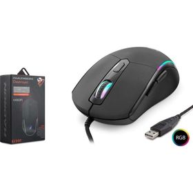 Hadron G340 Destroyer 6400DPI RGB Ledli 1.50 mt USB Kablolu Siyah Oyuncu Mouse