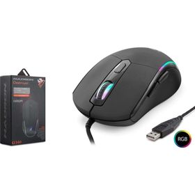 Hadron G340 Destroyer 6400DPI RGB Ledli 1.50 mt USB Kablolu Siyah Oyuncu Mouse