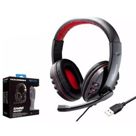 Hadron HD1171 Siyah Kırmızı USB Oyuncu Kulaklığı