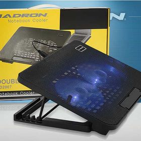 Hadron HD2007 Çift Fanlı Yükseklik Ayarlı Notebook Soğutucu