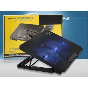 Hadron HD2007 Çift Fanlı Yükseklik Ayarlı Notebook Soğutucu