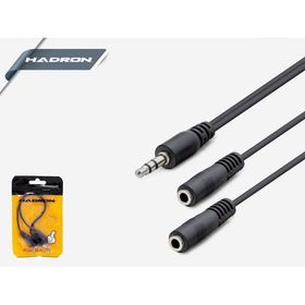 Hadron HD4359 22 cm M/2F Aux Çoklayıcı Kablo