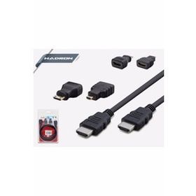 Hadron HD4576 Mini Mikro 3in 1 Set 1.2 m HDMI Kablo