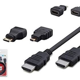 Hadron HD4576 Mini Mikro 3in 1 Set 1.2 m HDMI Kablo