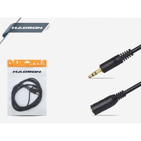 Hadron HD4598 3.5 mm Erkek To 3.5 mm Dişi 5 mt Aux Uzatma Kablo
