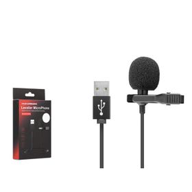 HADRON Hd569 Usb 1.5m Siyah Bilgisayar Mikrofonu